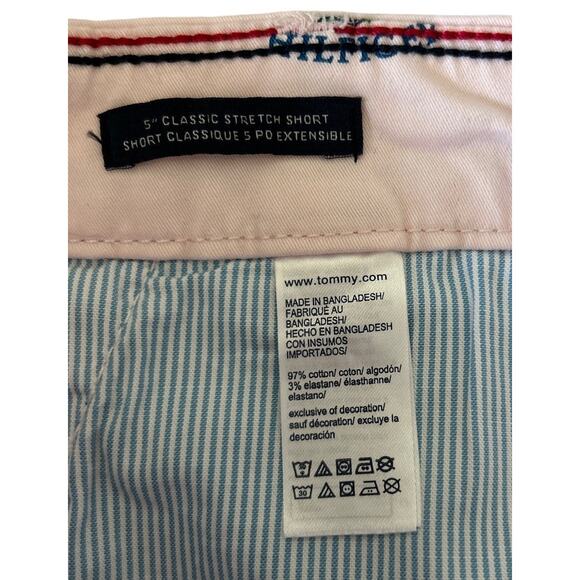 Tommy Hilfiger Women’s Size 6 Classic Shorts 5in Logo Light Pink NEW - Picture 6 of 7